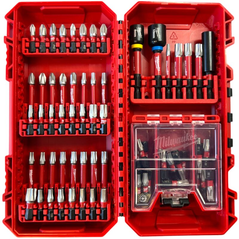 Shockwave Bit Set 75 Tlg. Schlagfestes Bit Set Impact Duty ( 4932492008 ) - Milwaukee