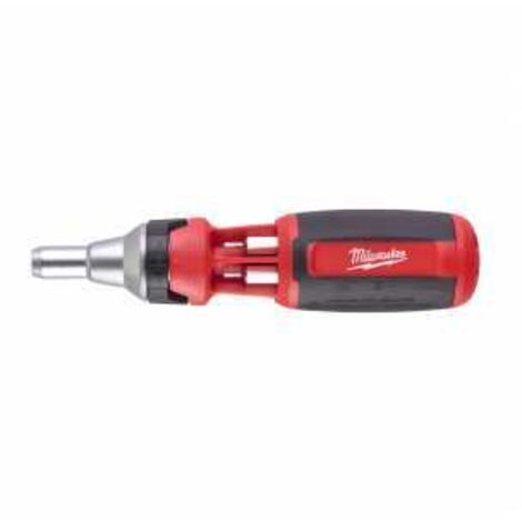 Milwaukee 9-in-1 Schraubendreher mit Ratschenfunktion Hex