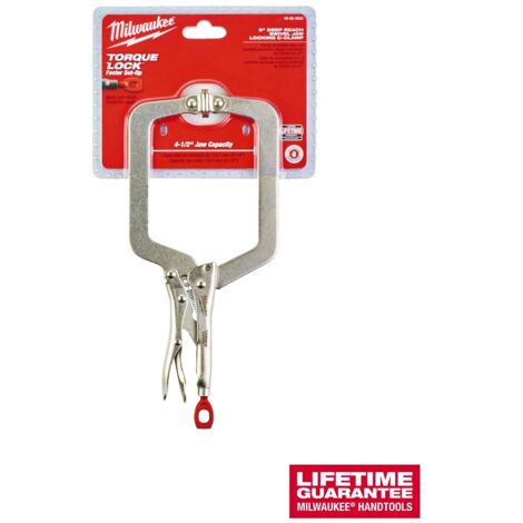 Milwaukee Alicates de punta larga 230 mm ergonómicos acero endurecido