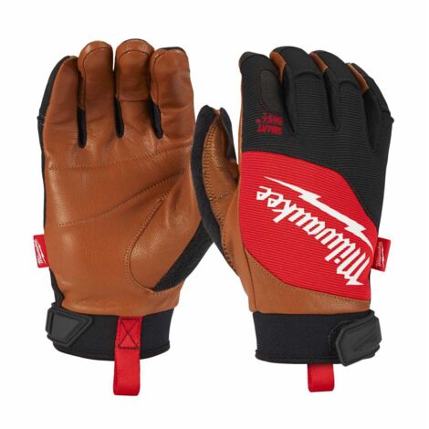Milwaukee Arbeitshandschuhe Leder Hybrid, Größe 11 (XXL) - 1 Stk.