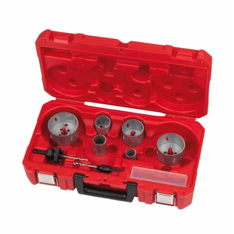 Milwaukee Bi-Metal Contractor Holesaw Set Bi-Metall Contractor Lochsägen - Sets