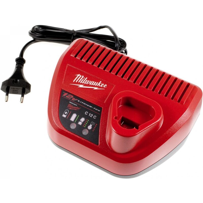 

Milwaukee Cargador rápido C12C 4932352000 para Baterías 12V Li-Ion