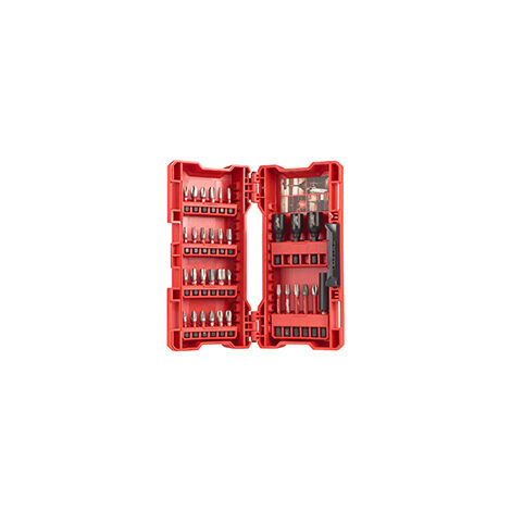 MILWAUKEE- Coffret 33 Embouts + douilles Shockwave - 4932430905