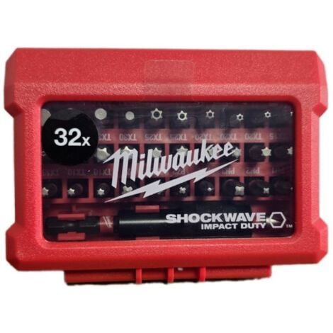 Milwaukee COFFRETS SHOCKWAVE IMPACT DUTY™ SHW CD SET (32PC) - 4932464240