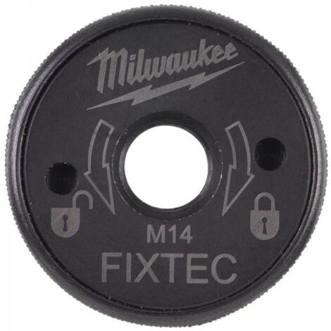 MILWAUKEE FIXTEC XL M14 SCHNELLSPANNMUTTER FÜR 180 MM UND 230 MM WINKELSCHLEIFER 4932464610