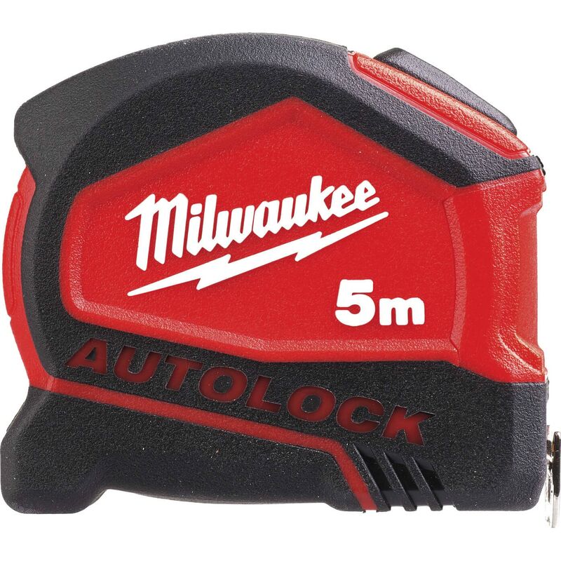 Flexómetro Autolock 5m/16ft x 27mm (cajas de 6) - Milwaukee