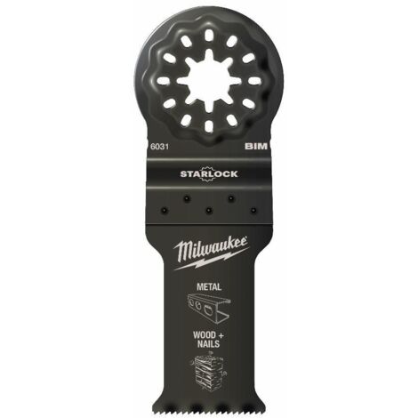 MILWAUKEE Hoja multiherramienta bimetálica - 28x47 mm - 48906031