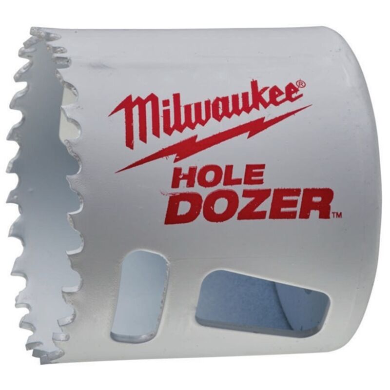 Eny Suministros Milwaukee Lochsäge Bi-metall 52 Mm Hole Dozer, Ice Hardened, Hss-co8