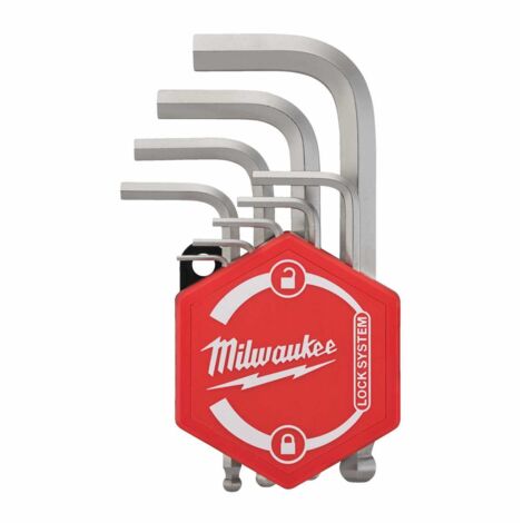 Milwaukee Innensechskantschlüssel Sechskantschlüssel Set 9tlg.