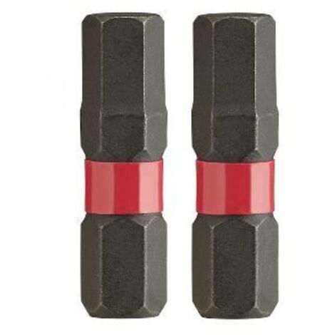 MILWAUKEE KOŃCÓWKA HEX 2,5x25mm/2szt.ShW ....