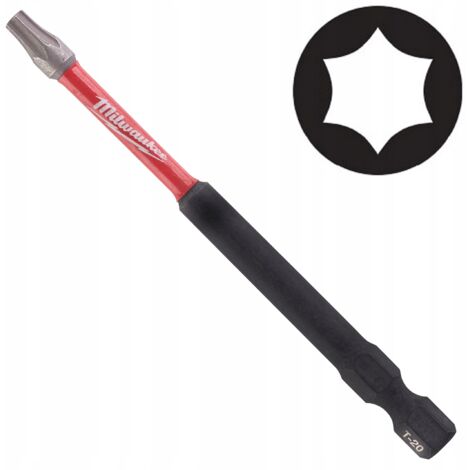 MILWAUKEE KOŃCÓWKA T20 x 90mm/ 1szt. ShW