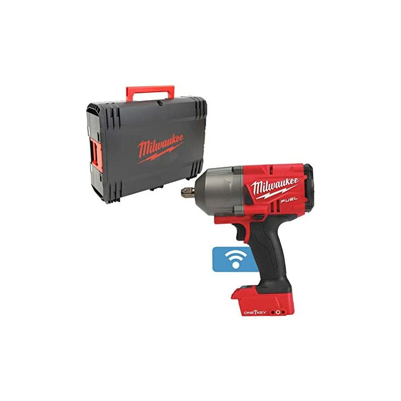 

Milwaukee - M18 ONEFHIWP12-0X Cuerpo de la llave de impacto de batería de ión de litio de 18 V en caja HD - 1017Nm - 1/2 "- sin escobillas