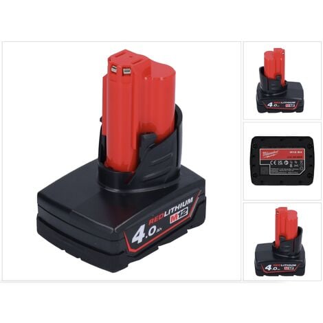 Milwaukee M12 B2 Akku 12 V 2,0 Ah / 2000 mAh Li-Ion ( 4932430064 )