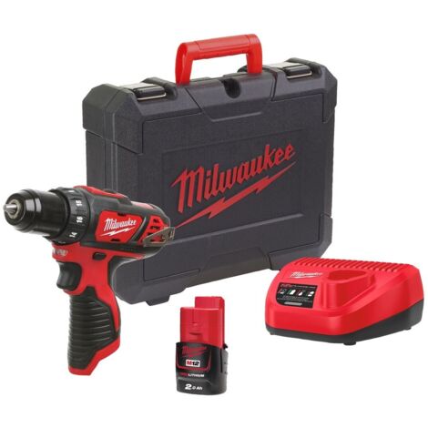 Milwaukee- M12 BDD-201C Perceuse-visseuse sans fil