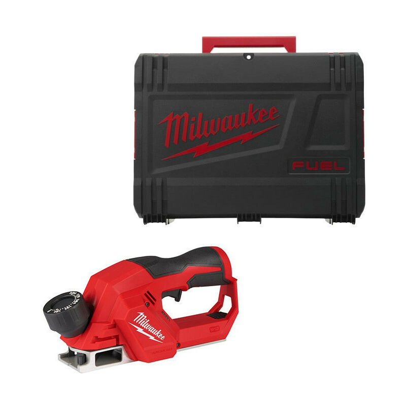 Milwaukee - Rabot sans fil M12™ 56 mm (produit seul) M12 BLP-0X dans coffret hd box 4933492850
