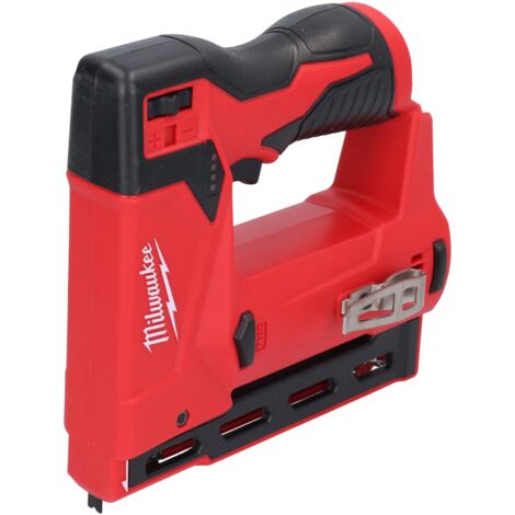 Milwaukee M12 BST-0 Akku Tacker 12 V 6 - 14 mm ( 49334596349 ) Solo - ohne Akku, ohne Ladegerät
