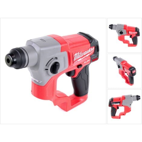 Milwaukee M12 CH-0 Martillo compacto a batería 12V SDS-Plus - Sin batería, sin cargador incluidos