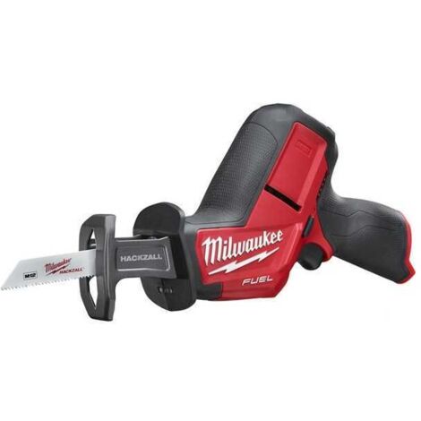 Milwaukee M12 CHZ-0 Litio-Ion 12V Batería Sierra de sable (solo máquina) - cambio rápido - carbón sin escobillas