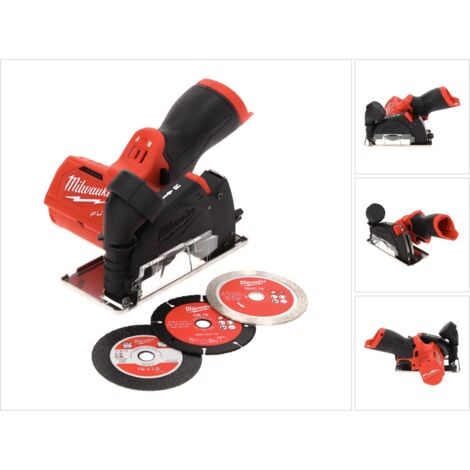 Milwaukee M12 FCOT-0 Cisaille multi-matériaux 12 V 76 mm Brushless ( 4933464618 ) Solo - sans batterie, sans chargeur