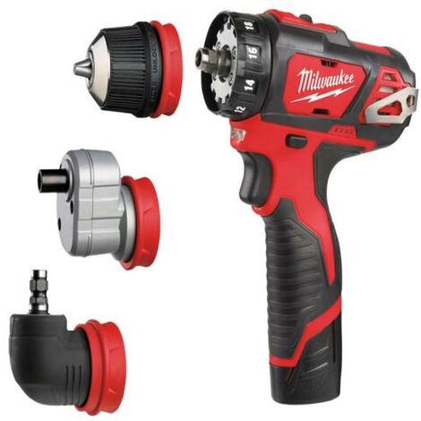 MILWAUKEE M12BDDXKIT-202C 4 IN 1 DRILL DRIVER