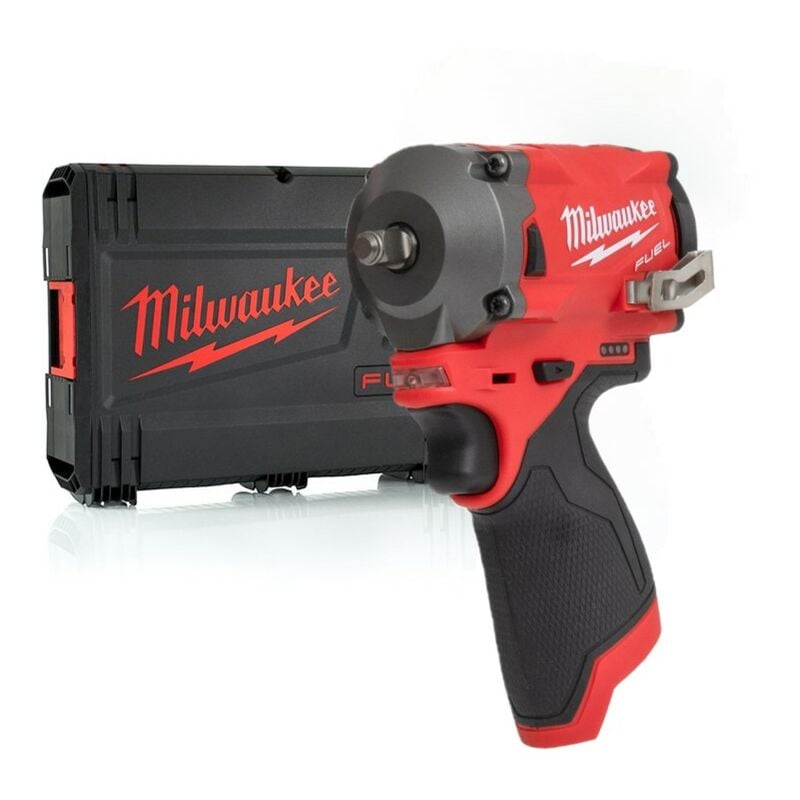 Milwaukee - M12FIW38-0 X(+coffret) Boulonneuse à chocs 12V 3/8 339Nm en hd Box