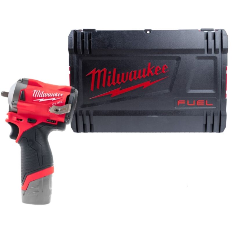 Milwaukee - M12FIW38-0X (+coffret) Boulonneuse à chocs 12V 3/8 339Nm en hd Box