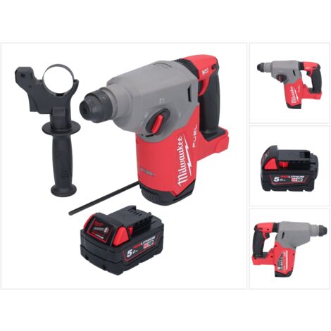 Milwaukee M18 FH-501 Akku Bohrhammer 18 V 2,5 J SDS plus Brushless + 1x Akku 5,0 Ah - ohne Ladegerät
