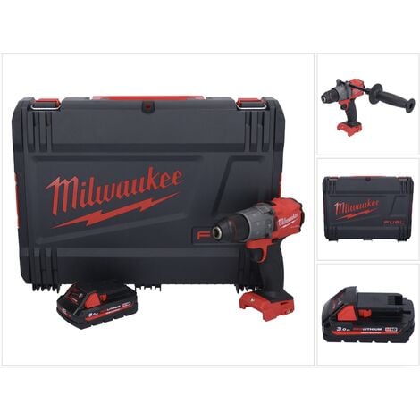 MILWAUKEE, Pack 4 outils 18V 2x5,5Ah+3Ah - M18FPP4E-533P