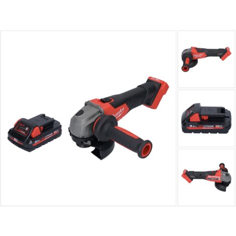 Milwaukee M18 FSAG125X-301 Akku Winkelschleifer 18 V 125 mm Brushless + 1x Akku 3,0 Ah - ohne Ladegerät