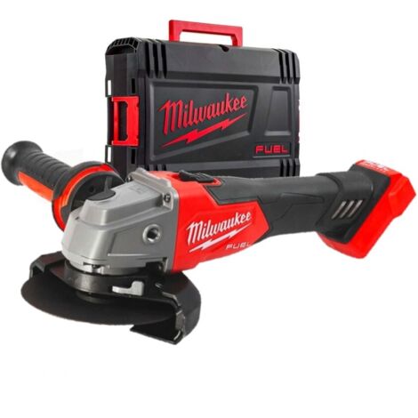 Milwaukee M18 FUEL MEULEUSE D'ANGLE 125MM AVEC INTERRUPTEUR M18 CAG125X 0X 4933451439 livre avec coffret sans batterie ni chargeur (reduction limitee)