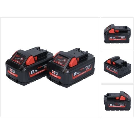 Milwaukee M18 ONEFHIWF34-502X - Set clé à choc Li-Ion 18V (2x batterie  5,0Ah) dans HD Box - 3/4 - 1624Nm