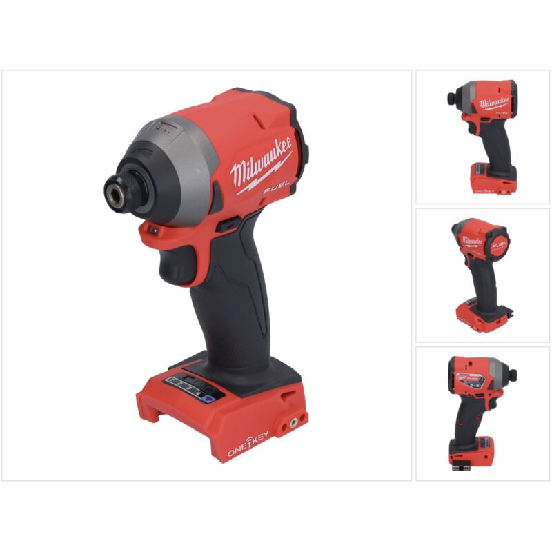 Image of Milwaukee M18 ONEID2-0 Avvitatore a impulsi a batteria 226 Nm 1/4' 18V Brushless Solo - senza batteria, senza caricabatteria