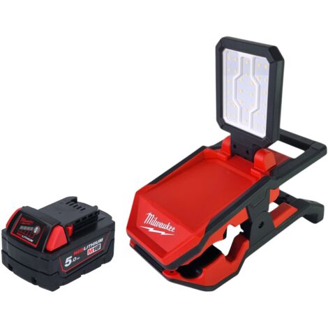 Milwaukee M18 PAL2-501 Akku Leuchte 18 V 2000 lm IP20 + 1x Akku 5,0 Ah - ohne Ladegerät