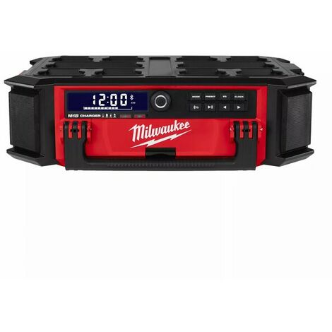 Milwaukee M18 PRCDAB+-0 - Radio de chantier sans fil - Li-ion 18V - DAB+ - IP57 - Machine seule