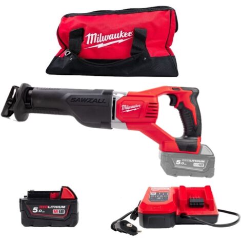 Scie Sabre Milwaukee M18 BSX 402C Sans Fil 18V - 4.0Ah, Course 28.6mm, 3000 Cpm, Réduction Vibrations