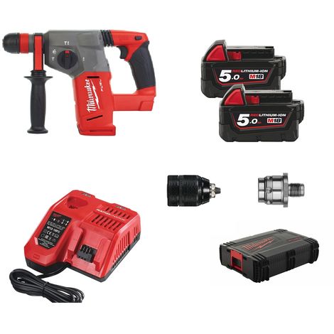 Milwaukee M18chx 502x Fuel Akku Kombihammer 18volt Inkl 2x 5 0ah Akku U Schnelllader Im Koffer