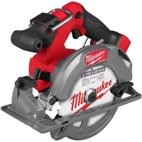 Scie circulaire M18 FUEL bois et plastique Ø165 mm - Milwaukee M18 FCS552-0 (sans batterie, ni chargeur)