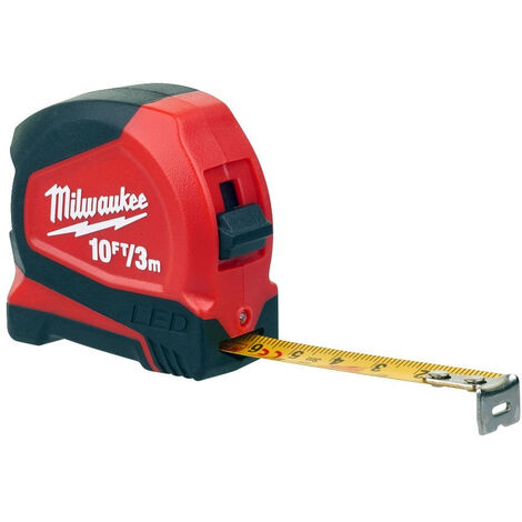 main image of "Milwaukee Magnetic LED Tape Measure 3m/10ft 48226602"
