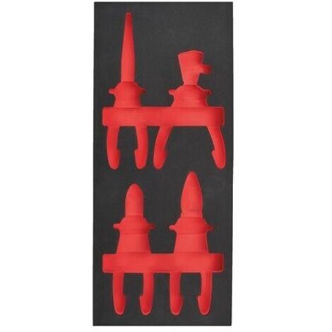 Milwaukee Moduli Morbidi Vuoti Per Carrelli - Set Pinze Isolate 1.000V - 4 Pezzi