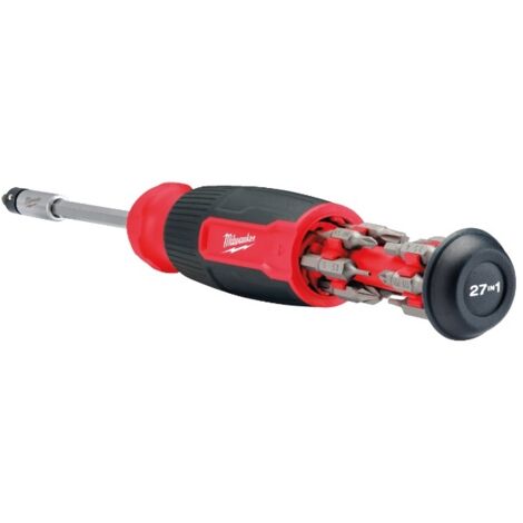Milwaukee Multibit-Schraubendreher 27 Bits schwarz