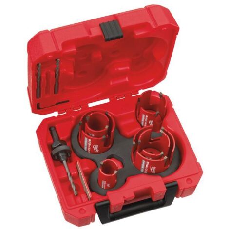 Milwaukee Multimaterial-Lochsäge Set BIGHAWG 10-teilig