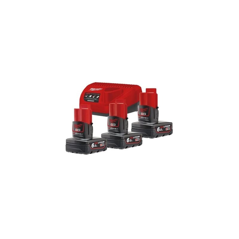 Milwaukee - Pack batterie 12V 6AH M12NRG-603