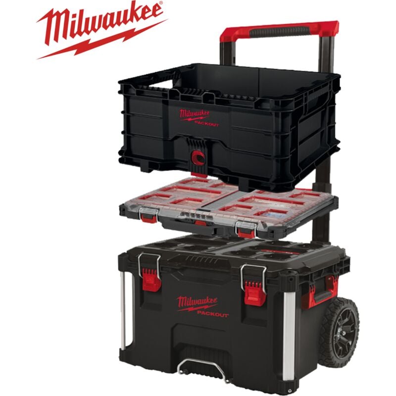 Milwaukee - packout trolley set 3-PIECE - 4932493927