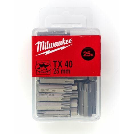 Milwaukee Set inserti per avvitatore 40 pz 2303240000020 4058546413712