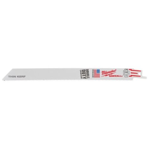 Milwaukee Säbelsägeblatt Blatt-L.230mm Zahnteilung 1,8mm Bi-Metall f.Metall