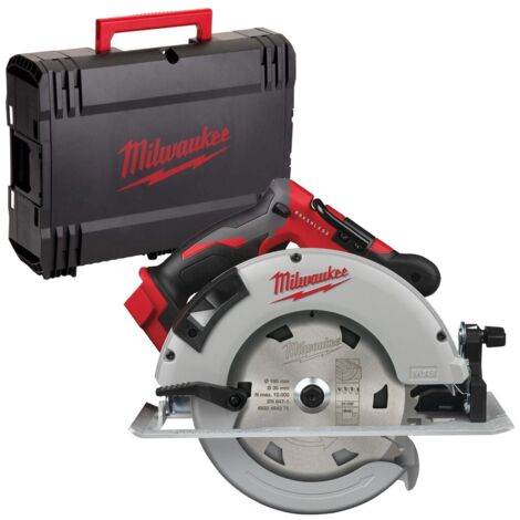 Milwaukee Sega circolare M18 CCS55, 18,0 V, senza batteria o caricabatterie, 18 V, colore rosso