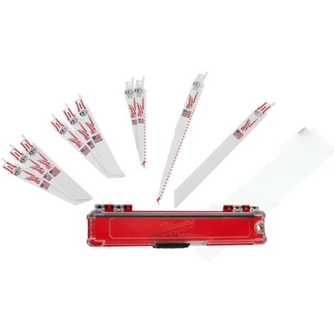 MILWAUKEE Set de 10 lames de scies sabres - 49222211