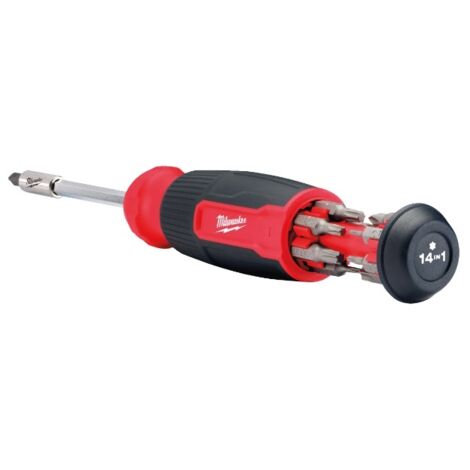 MILWAUKEE UNIVERSAL-SCHRAUBENDREHER MIT RATSCHE 14in1 TORX