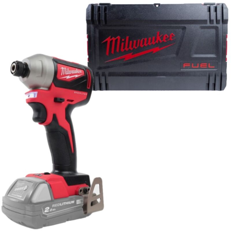 Milwaukee - M18BLID2-0X Visseuse à chocs 18V Li-Ion 180Nm (Produit seul) en hd box - 4933464519
