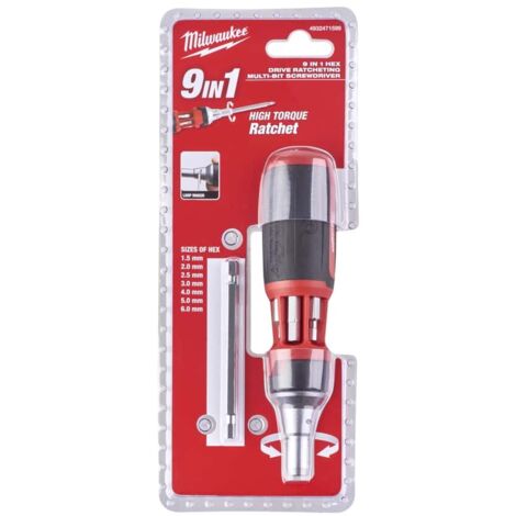 MILWAUKEE WKRĘTAK MULTI Z GRZECHOTKĄ 9w1 HEX